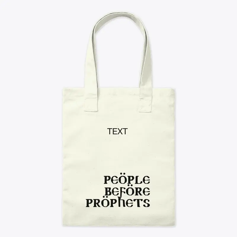 People Before Prophets