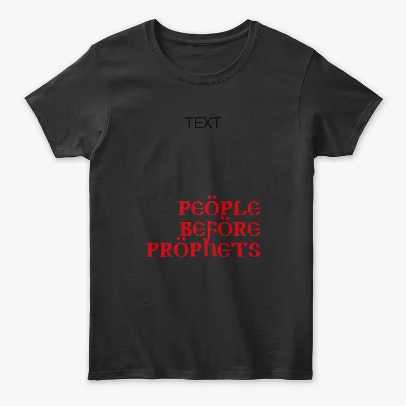 People Before Prophets